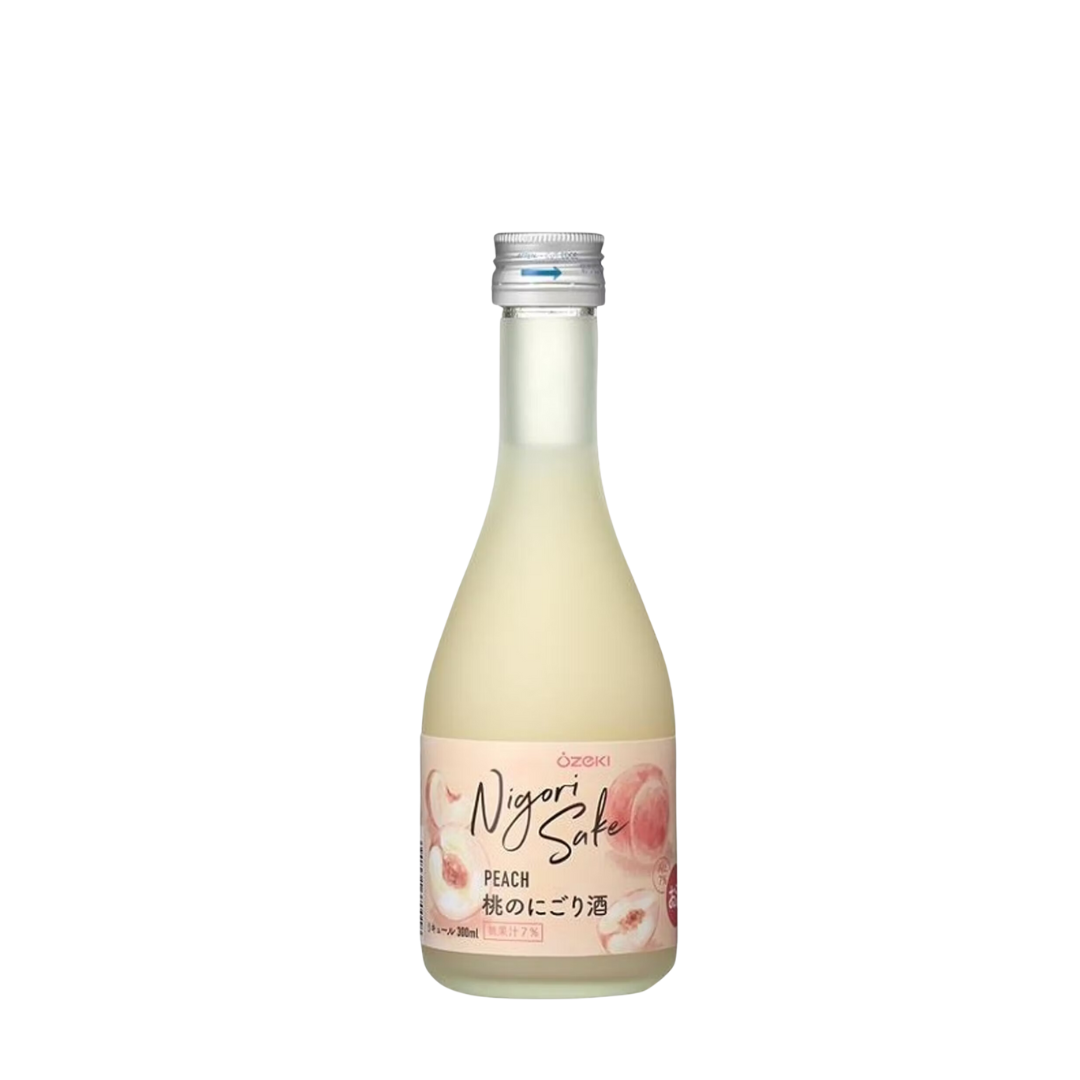 Cloudy Peach Sparkling Sake